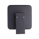 Shower Bath Mixer Tap Bathroom WATERMARK Approved - Electroplated Matte Black-3