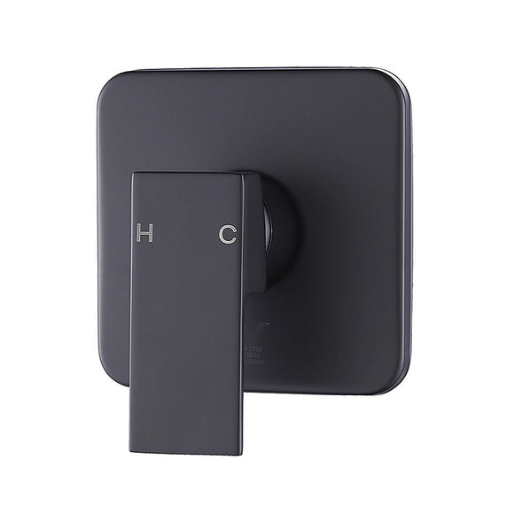Shower Bath Mixer Tap Bathroom WATERMARK Approved - Electroplated Matte Black