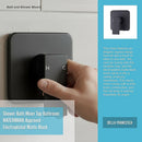 Shower Bath Mixer Tap Bathroom WATERMARK Approved - Electroplated Matte Black-10