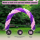 3x4m Full Set Balloon Arch Column Kit Floor Base Stand For Wedding & Party-4