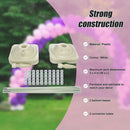 3x4m Full Set Balloon Arch Column Kit Floor Base Stand For Wedding & Party-8