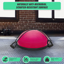 Yoga Balance Trainer Exercise Ball for Arm, Leg, Core Workout with Pump, 2 Resistance Bands-9