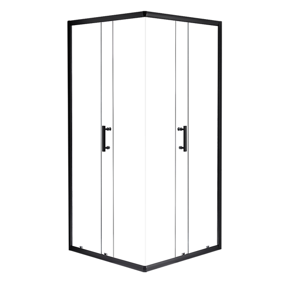 900 x 1000mm Sliding Door Nano Safety Glass Shower Screen By Della Francesca