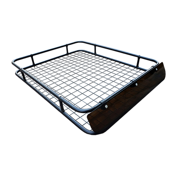 Universal Roof Rack Basket - Car Luggage Carrier Steel Cage Vehicle Cargo