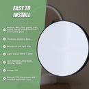 70cm Round Wall Mirror Bathroom Makeup Mirror by Della Francesca-11