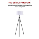 Mid-Century Floor Lamp Modern Tripod Decor Living Room Standing-7