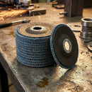 50x Pack Premium Zirconia Flap Disc Sanding Grinding 115mm 4.5" 40 Grit-6