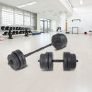20kg Dumbbell Set Home Gym Fitness Exercise Weights Bar Plate-2
