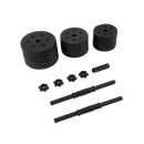 20kg Dumbbell Set Home Gym Fitness Exercise Weights Bar Plate-4