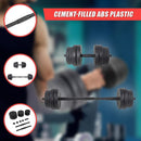 20kg Dumbbell Set Home Gym Fitness Exercise Weights Bar Plate-5