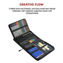 Art Sketch Pencils Oil Drawing Colouring Graphite Charcoal Pencil Set 72pcs/set-15