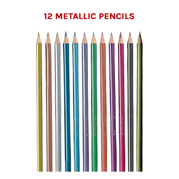 Art Sketch Pencils Oil Drawing Colouring Graphite Charcoal Pencil Set 72pcs/set