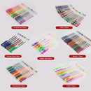 Glitter Gel Pens (100 pack) with 2.5X More Ink - Craft, Kids & Adult Colouring-11