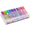 Glitter Gel Pens (100 pack) with 2.5X More Ink - Craft, Kids & Adult Colouring-1