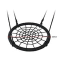 Kids Rope Swing Round Outdoor Birds Crows Nest Spider Web Swing Seat 65cm-8