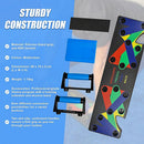 9 in 1 Push Up Board Yoga Bands Fitness Workout Train Gym Exercise Pushup Stand-5