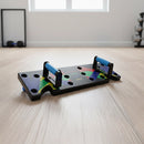 9 in 1 Push Up Board Yoga Bands Fitness Workout Train Gym Exercise Pushup Stand-7