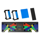 9 in 1 Push Up Board Yoga Bands Fitness Workout Train Gym Exercise Pushup Stand-3