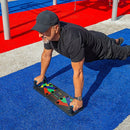 9 in 1 Push Up Board Yoga Bands Fitness Workout Train Gym Exercise Pushup Stand-7