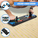 9 in 1 Push Up Board Yoga Bands Fitness Workout Train Gym Exercise Pushup Stand-8