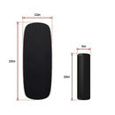 Balance Board Trainer with Stopper Wobble Roller-11