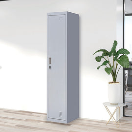 One-Door Office Gym Shed Clothing Locker Cabinet - 0
