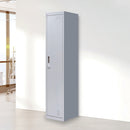 One-Door Office Gym Shed Clothing Locker Cabinet-2