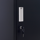One-Door Office Gym Shed Clothing Locker Cabinet-4