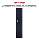 One-Door Office Gym Shed Clothing Locker Cabinet-8