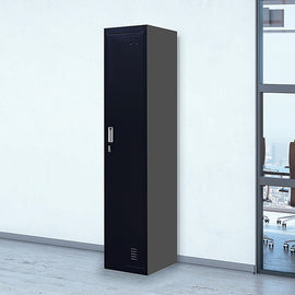 One-Door Office Gym Shed Clothing Locker Cabinet - 0