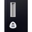 One-Door Office Gym Shed Clothing Locker Cabinet-4