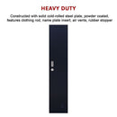 One-Door Office Gym Shed Clothing Locker Cabinet-8