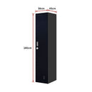 One-Door Office Gym Shed Clothing Locker Cabinet-9