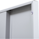 2-Door Vertical Locker for Office Gym Shed School Home Storage-10