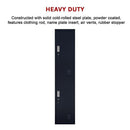 2-Door Vertical Locker for Office Gym Shed School Home Storage-7