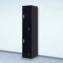 2-Door Vertical Locker for Office Gym Shed School Home Storage-2