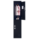 2-Door Vertical Locker for Office Gym Shed School Home Storage-2
