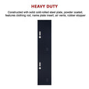 2-Door Vertical Locker for Office Gym Shed School Home Storage-5