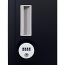 2-Door Vertical Locker for Office Gym Shed School Home Storage-8