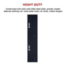 2-Door Vertical Locker for Office Gym Shed School Home Storage-8