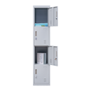 4-Door Vertical Locker for Office Gym Shed School Home Storage-4