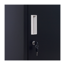 4-Door Vertical Locker for Office Gym Shed School Home Storage-10