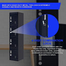 4-Door Vertical Locker for Office Gym Shed School Home Storage-7