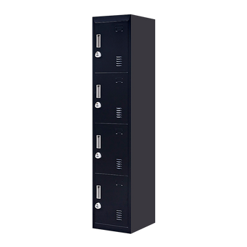 4-Door Vertical Locker for Office Gym Shed School Home Storage