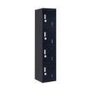 4-Door Vertical Locker for Office Gym Shed School Home Storage-4