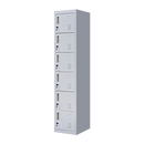 6-Door Locker for Office Gym Shed School Home Storage-3