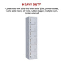 6-Door Locker for Office Gym Shed School Home Storage-7