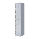 6-Door Locker for Office Gym Shed School Home Storage-3