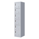 6-Door Locker for Office Gym Shed School Home Storage-3