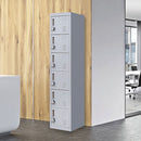 6-Door Locker for Office Gym Shed School Home Storage-1